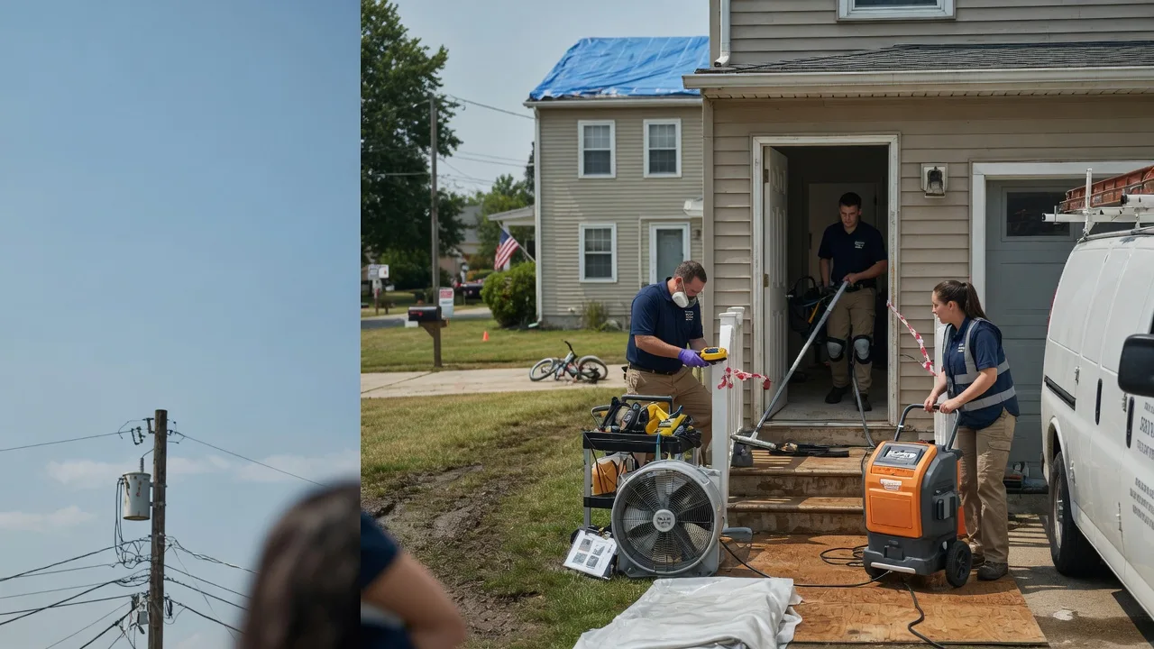 Water Damage Repair in Sidney, OH near me
